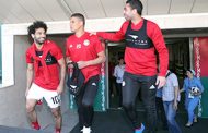 صلاح يشارك في اول تدريب جماعي مع منتخب مصر
