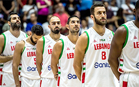 لبنان يفوز على سوريا 87-50