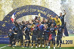 فرنسا بطلة العالم تتصدر التصنيف العالمي الجديد للفيفا