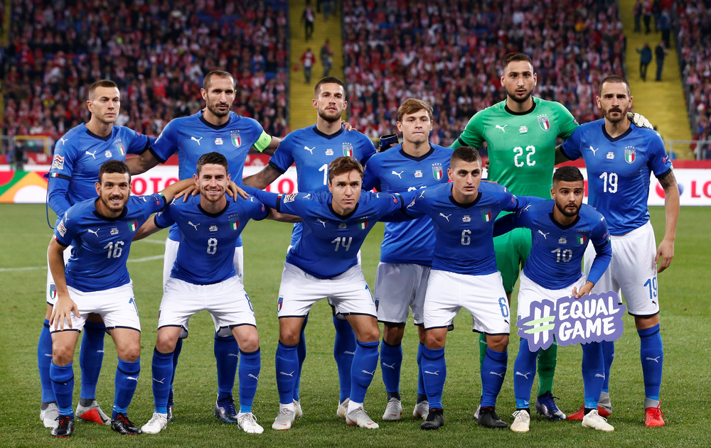 ايطاليا تتطلع للفوز على البرتغال في دوري الامم الاوروبية لكرة القدم