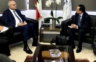 خليل يلتقي رئيس «فرنسبنك»