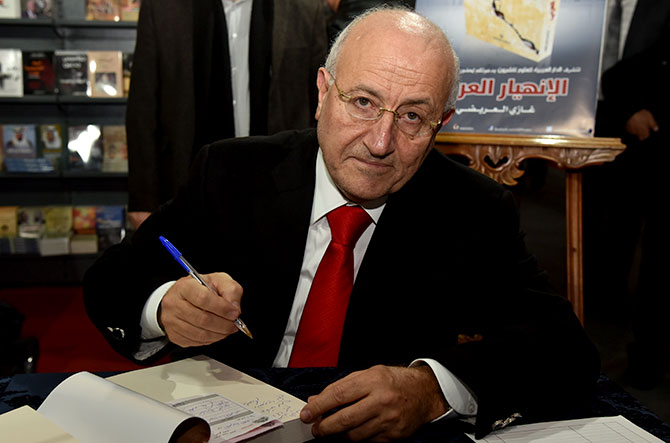 غازي العريضي يوقع «الإنهيار العربي»
