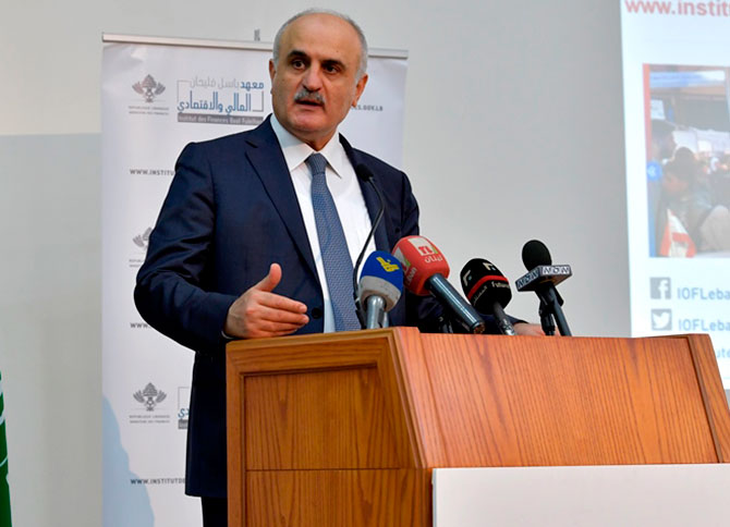 خليل يطلق خطة معهد فليحان لعام 2019: مخاطر كثيرة إذا لم تحصل إصلاحات جدية