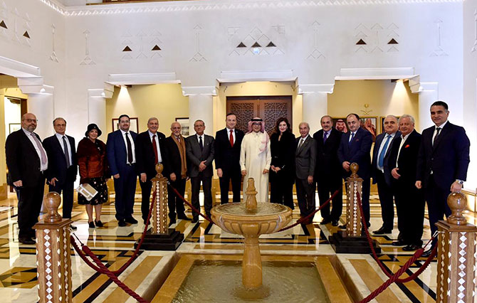 السفير بخاري يلتقي مجلس العمل اللبناني بالمملكة