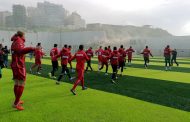 منتخب لبنان تمرّن امام مشجعيه وسافر الى الامارات للمشاركة في كأس آسيا
