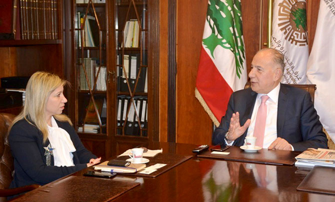 الطبش تزور غرفة طرابلس وتطلع من دبوسي على المشاريع الكبرى