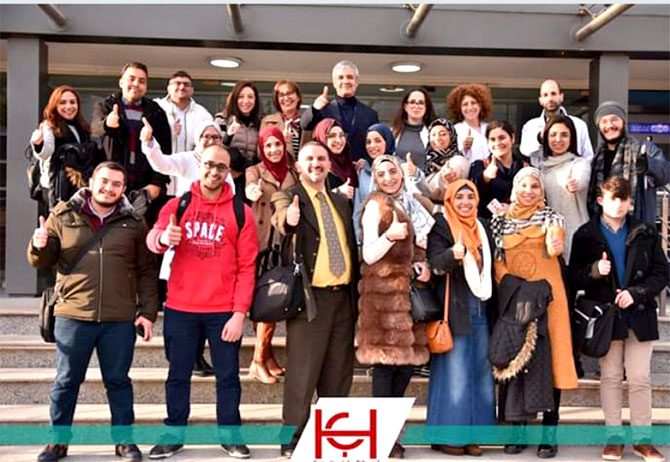 طلاب الطب في »جامعة بيروت العربية« زاروا مركز اليوسف الاستشفائي في حلبا