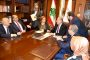 وزير المال عرض مع لاسن  الاوضاع السياسية والمالية