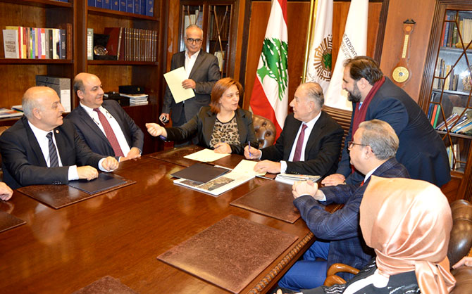 تعاون بين غرفتي طرابلس ومرسين وجمعية تراب تتعلق بتوسعة مرفأ طرابلس ومطار القليعات