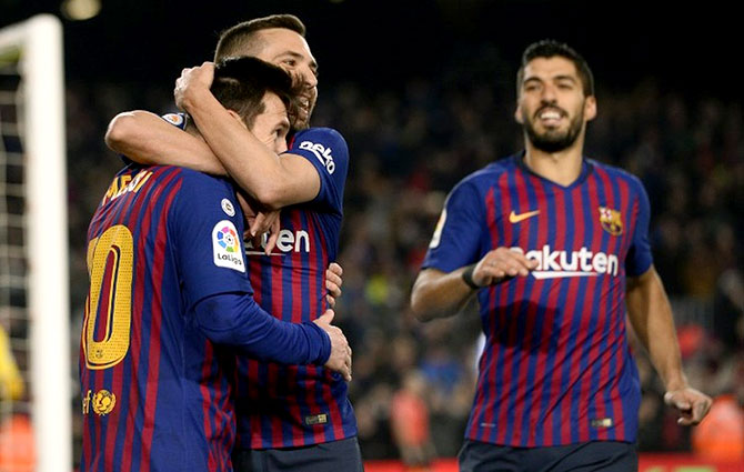 برشلونة يتطلع لفوزه الثامن تواليا في مواجهة جيرونا في المرحلة الـ21 من الدوري الاسباني