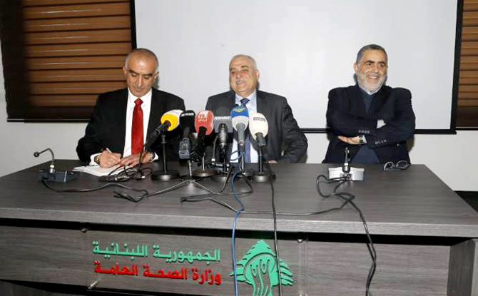 جبق يتعهد بالحفاظ على الأسقف المالية للمستشفيات الخاصة وجعلها مفتوحة للحكومية