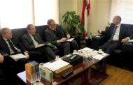 جريصاتي رأس اجتماعاً لحل مشكلة الوحول في محطات التكرير البقاعية