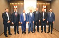 دبوسي يبحث وسفير بيلاروسيا سبل تعزيز التعاون الاقتصادي