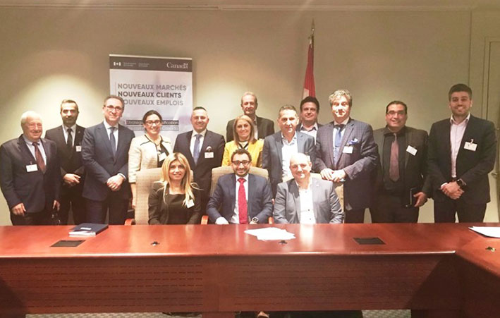 لقاء في غرفة التجارة في كندا  بحث تعزيز العلاقات مع لبنان