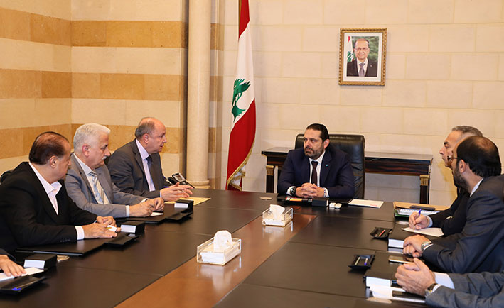 الحريري يعد «العمالي» بمعالجة إيجابية لواقع المصالح المستقلة والمؤسسات العامة