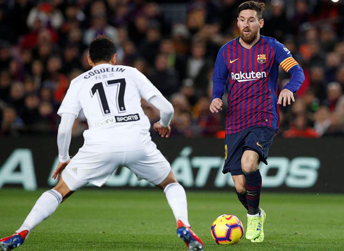برشلونة الاسباني من أجل ثنائية جديدة اليوم في نهائي الكأس