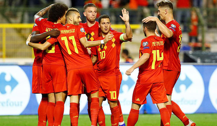 تصفيات يورو 2020 لوكاكو يقود بلجيكا للفوز