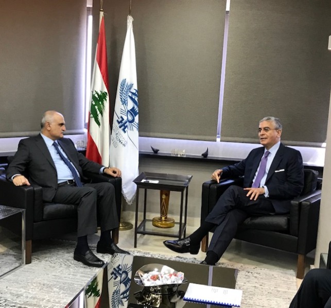 خليل عرض مع وفد البنك الدولي الإصلاحات المطلوبة في إطار سيدر