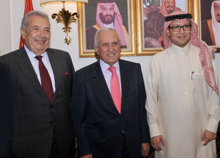 مجلس الاعمال اللبناني - السعودي بحث مع بخاري تعزيز العلاقات