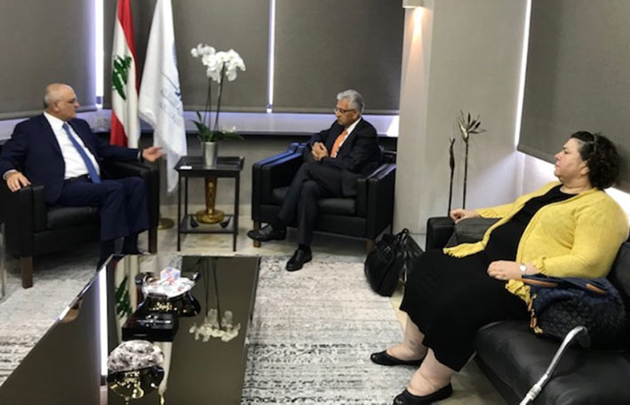 خليل التقى المديرين التنفيذيين في مجموعة البنك الدولي
