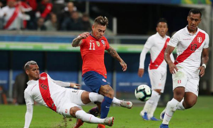 كوبا أميركا 2019: بيرو تتلاعب بــ «تشيلي» وتتأهل للنهائي للقاء البرازيلي