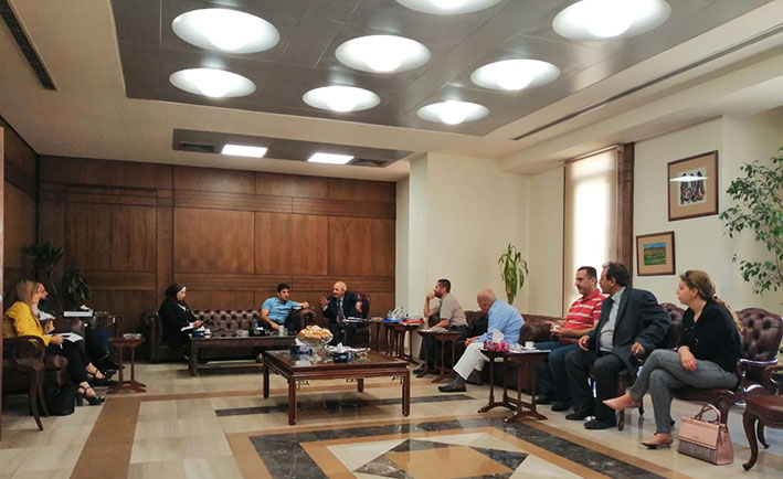 المراد بحث ولجنة البيئة  موضوع مكب تربل