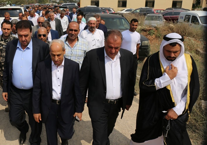 خير يتفقد طريق خط البترول بعد إنجاز أعمال تعبيدها وتزفيتها