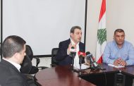 أبو فاعور: التزام مشجع برفع تلوث  الليطاني إقفال موقت لـ14 مصنعاً