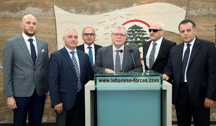 جعجع عرض مع وفد جمعية الصناعيين إنشاء مدن صناعية نموذجية في زحلة