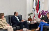 البستاني التقت مساعد وزير الخارجية الأميركي لشؤون الطاقة