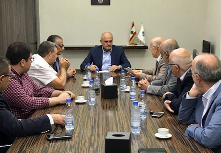 وزير المال التقى رابطة أساتذة الجامعة اللبنانية