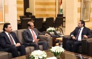 الحريري عرض مع الكعبي سبل  تعاون لبنان وقطر في مجال الطاقة