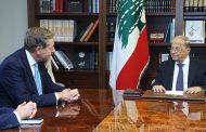 عون للموفد التجاري لرئيس الوزراء البريطاني: اتفاق الشراكة يعزّز الانفتاح بين البلدين