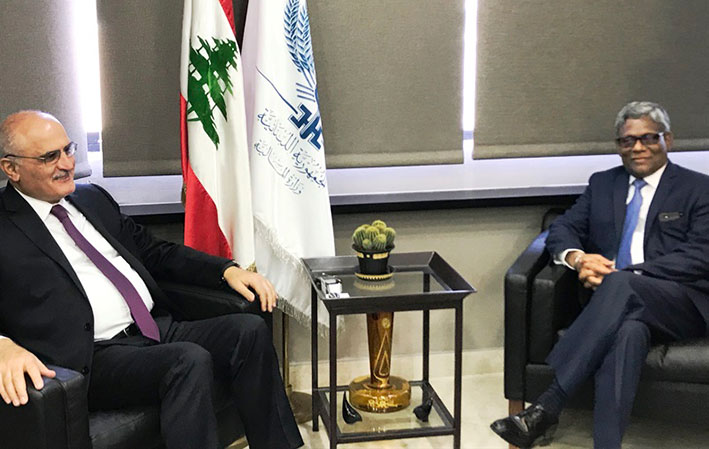 وزير المال بحث مع فياج وكومار جاه  في مشاريع تدعمها MIGA
