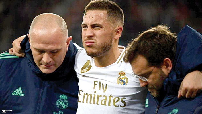 خبر سار لريال مدريد الإسباني... إيدن هازارد في الكلاسيكو
