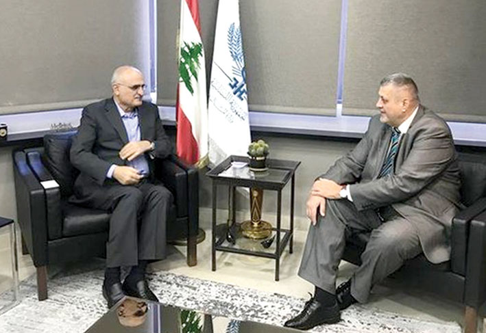 خليل التقى كوبيش وبحث مع إبراهيم أموراً مالية