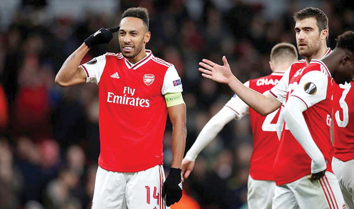 كرة قدم / الدوري الأوروبي - يوروبا ليغ- أرسنال بحاجة لنقطة من أجل العبور