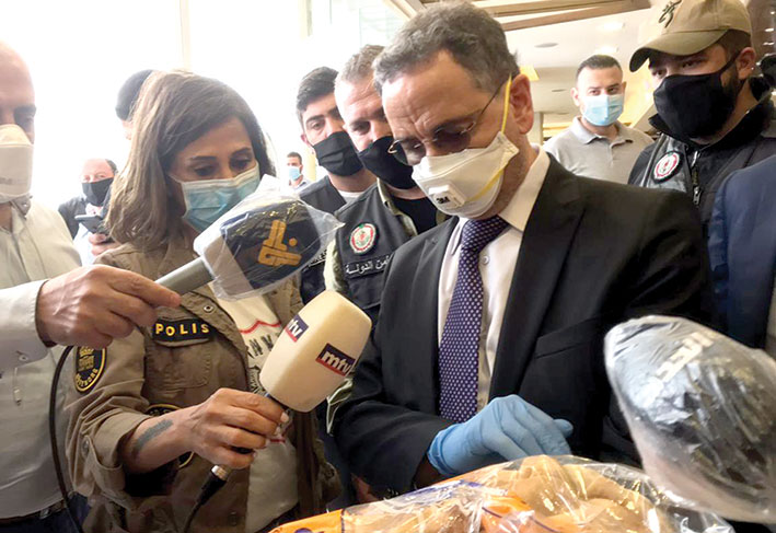 نعمة جال في الأفران ومصادرة ربطات خبز يقل وزنها عن 1000 غرام بيعت بـ 1750