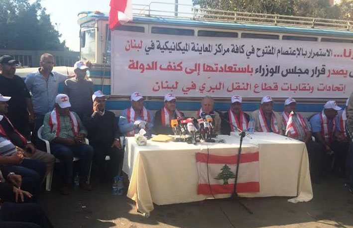 اتحادات النقل البري للسائقين العموميين: 400 ألف ليرة  وإعفاء من الميكانيك