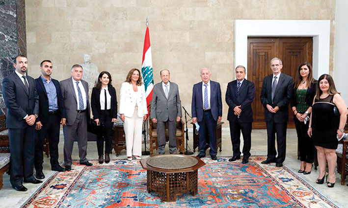 عون: بالصناعة والزراعة ندعم الليرة اللبنانية وليس بالإستدانة من الخارج والاقتصاد الريعي
