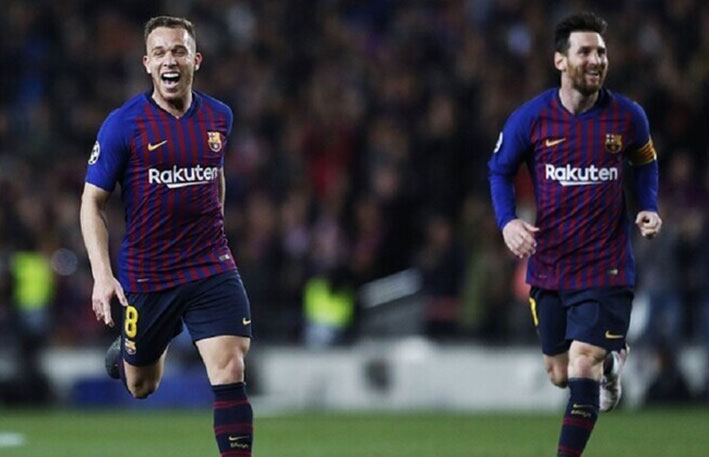 آرثر يعلق على رحيله عن برشلونة وانضمامه ليوفنتوس