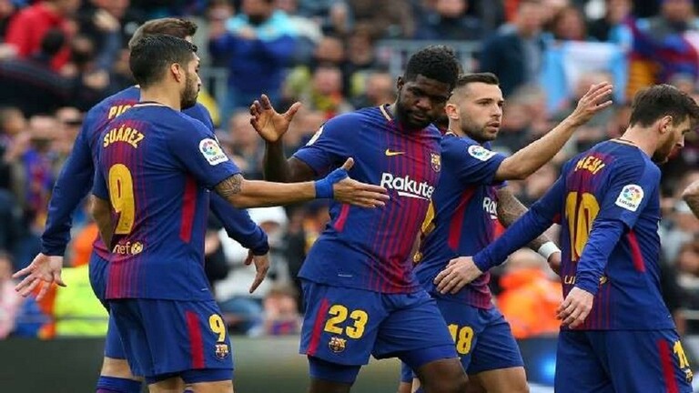 الإصابة تبعد الفرنسي أومتيتي مجددا عن برشلونة