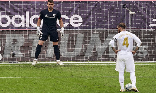 راموس ينقذ ريال مدريد مجددا من ضياع النقاط