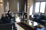 وزني استقبل وفدامن تكتل لبنان القوي واطلع من سقلاوي على تحضيرات الريجي لتسلم محاصيل التبغ