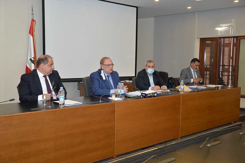 لجنة الاقتصاد عرضت مع شماس وعربيد ترشيد الدعم والبطاقة التمويلية وانعكاس الاقفال على الاسواق