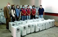 20 آلة تنفس اصطناعي للصليب الأحمر