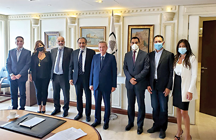 سلامة يلتقي مستوردي المواد الغذائية