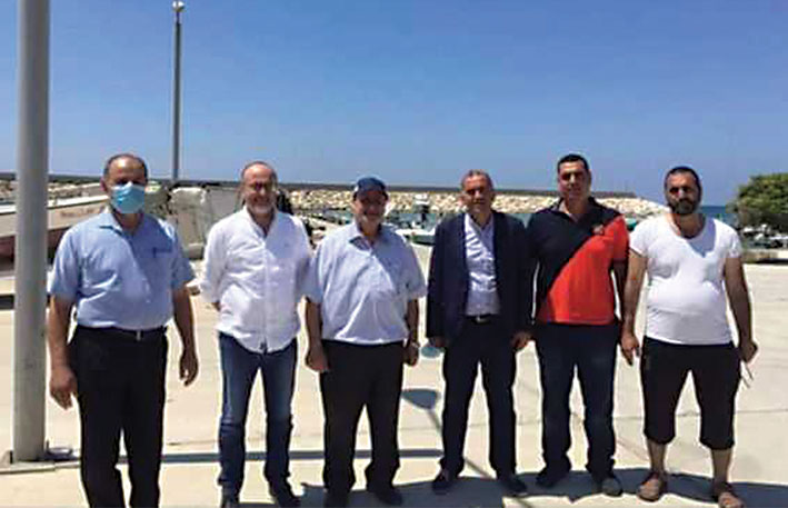المدير العام لوزارة النقل يتفقّد مرفأ الصيادين في القلمون