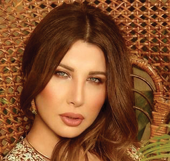 نانسي عجرم تدين التعدّي على لبنان