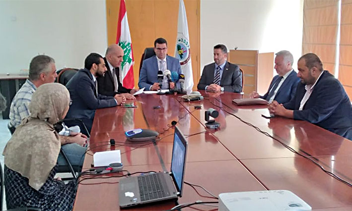 اجتماع تنسيقي بين وزارات الاقتصاد والزراعة  والخارجية وملحقين اقتصاديين